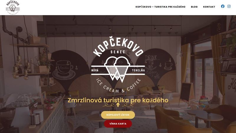 Kopčekovo - Ice cream&coffee
