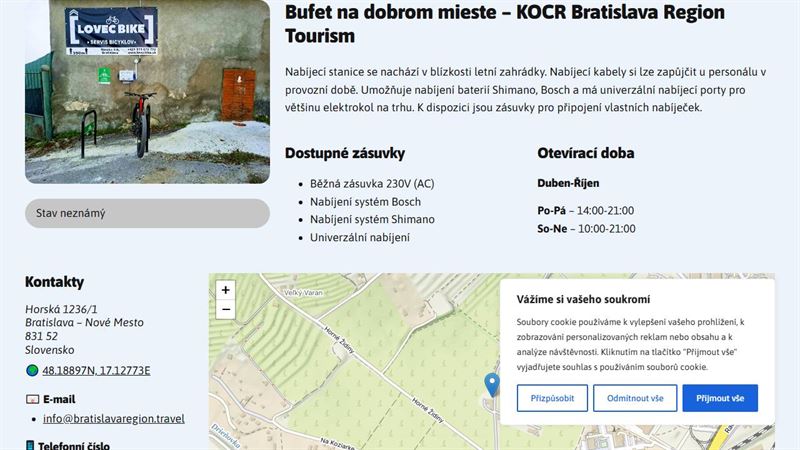 Bufet na dobrom mieste - KOCR Bratislava Region Tourism