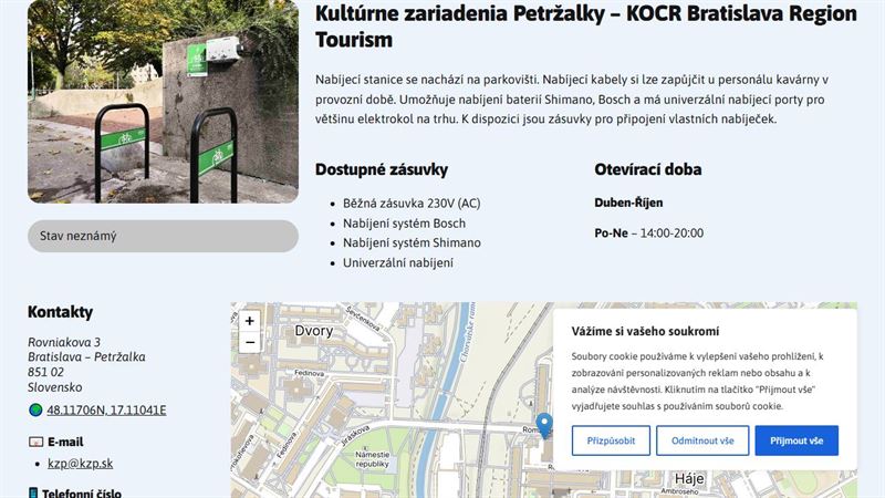 Kultúrne zariadenia Petržalky - KOCR Bratislava Region Tourism