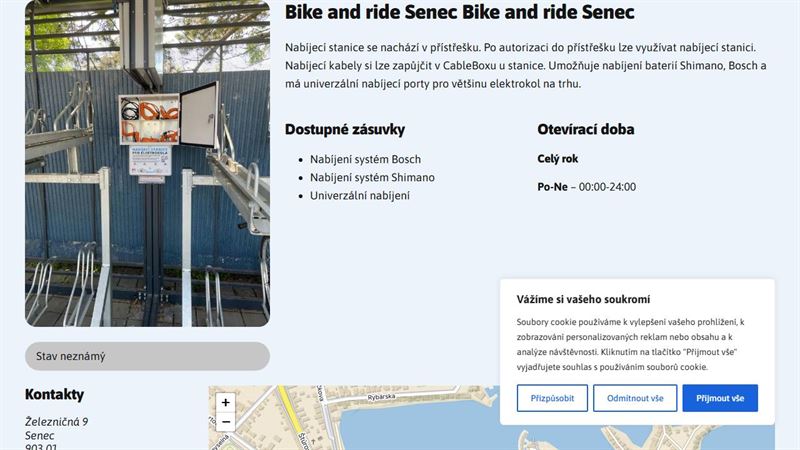 Bike and ride Senec Bike and ride Senec