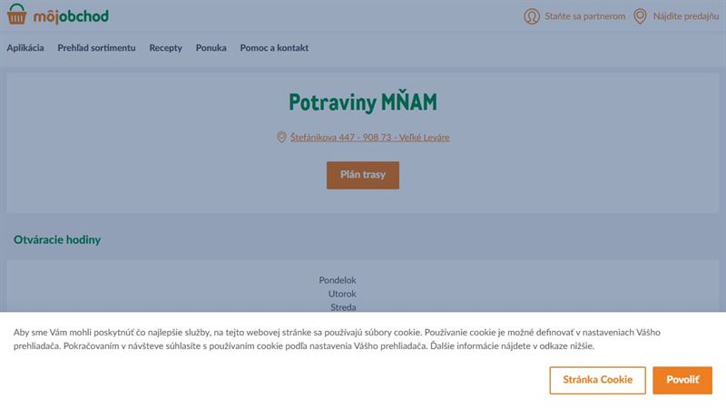 Potraviny MŇAM