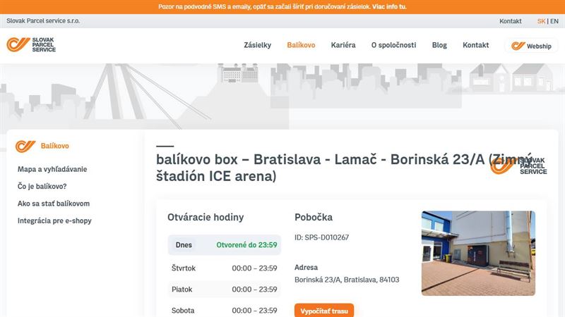 balíkovo box