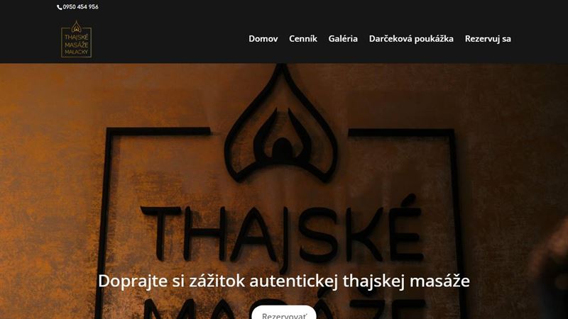 Thajské masáže Malacky