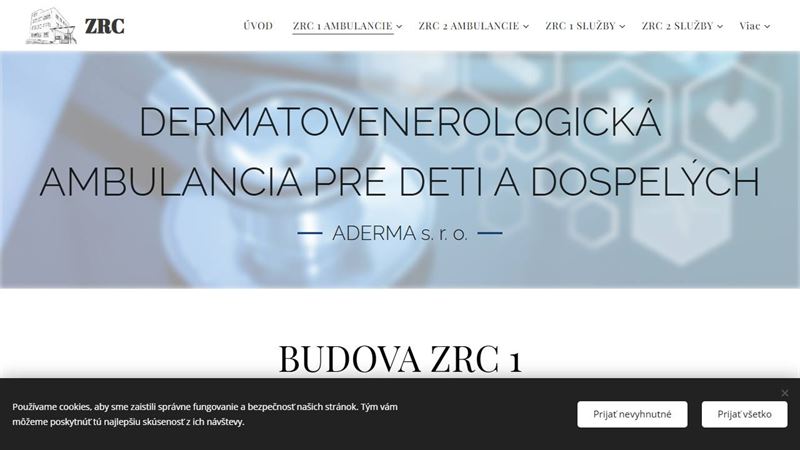 Dermatovenerologická ambulancia pre deti a dospelých Aderma