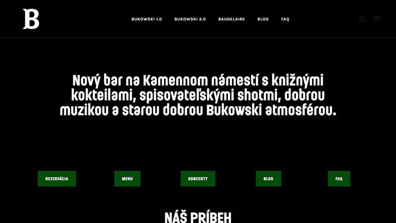 BUKOWSKI late night bar 2.0