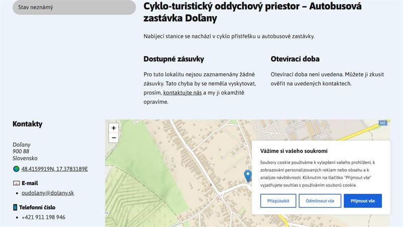 ba_node_12892613789 Cyklo-turistický oddychový priestor - Autobusová zastávka Doľany