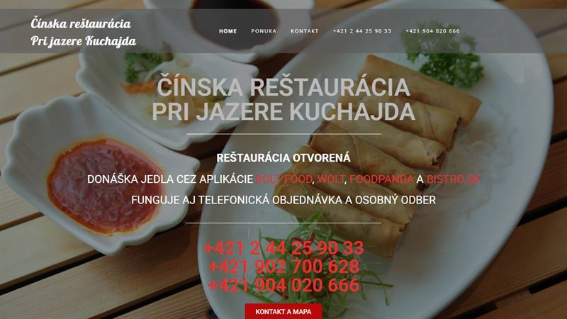 Čínska reštaurácia Pri jazere Kuchajda