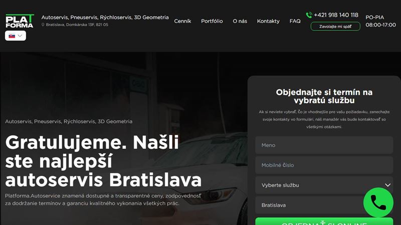 PLATFORMA AUTOSERVICE