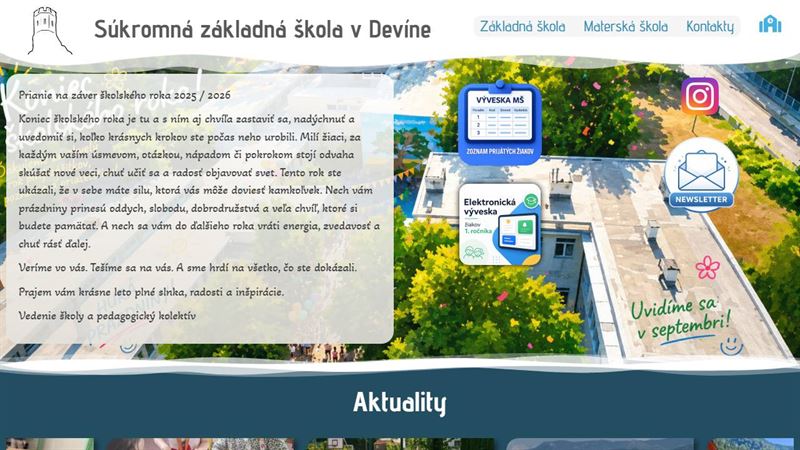 Súkromná materská škola v Devíne