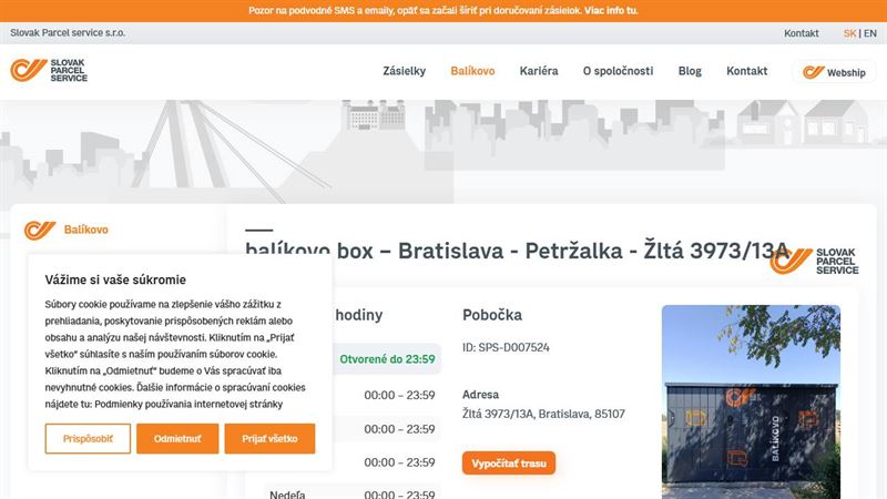 balíkovo box
