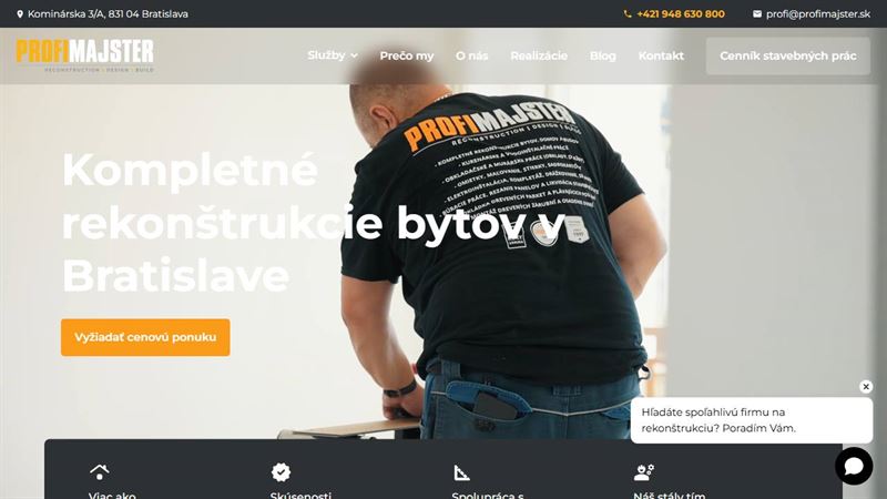 ba_node_13962836669 PROFIMAJSTER Rekonštrukcie bytov Bratislava