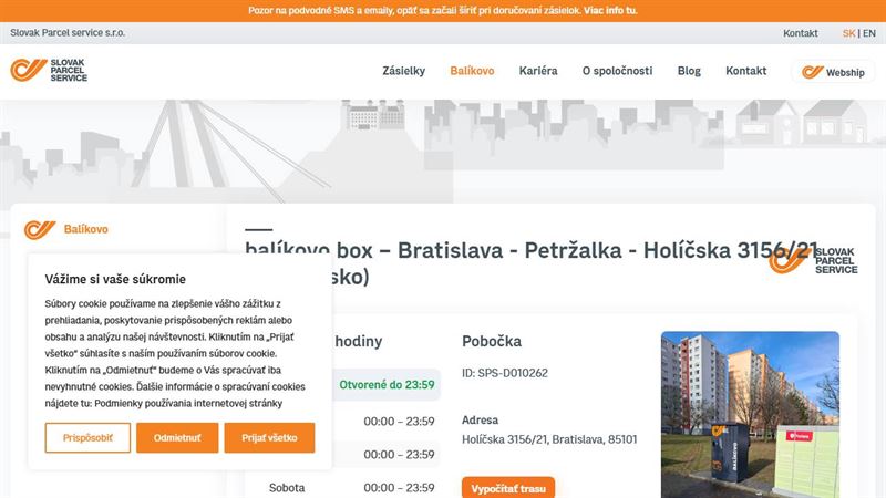 balíkovo box