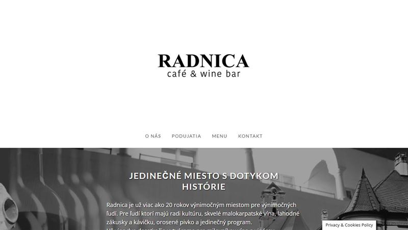 Radnica café & wine bar