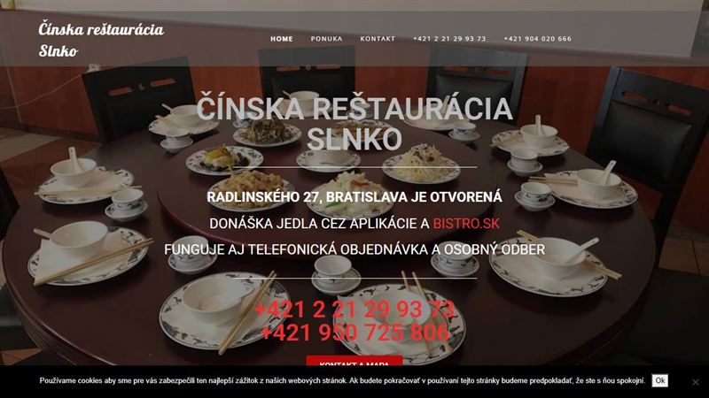Čínska reštaurácia Slnko