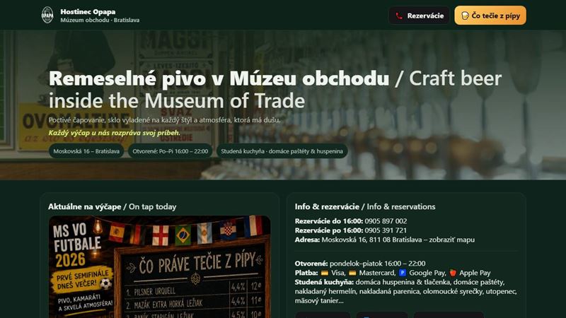Hostinec OPAPA