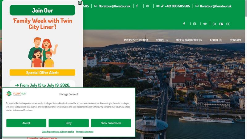 Flora Tour & Twin City Liner