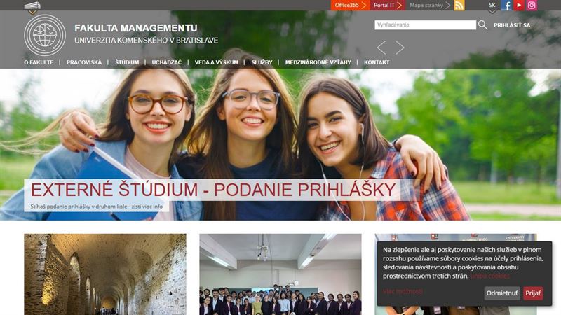 Fakulta managementu UK