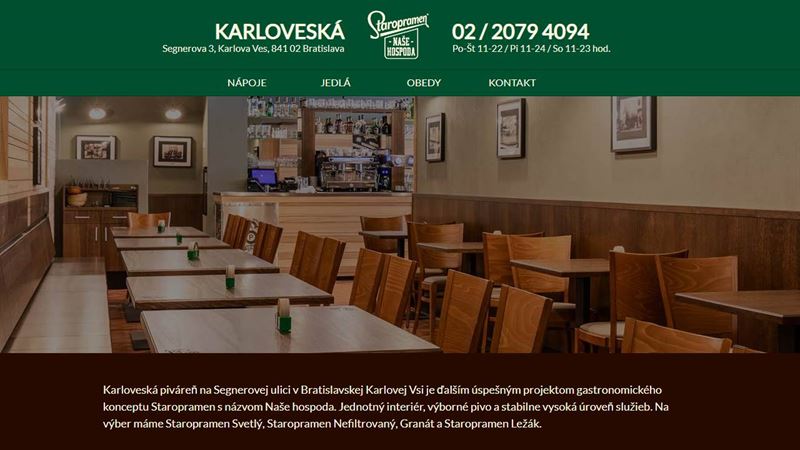 Naše hospoda Karloveská