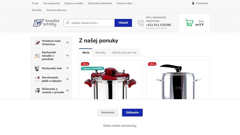 Domáce potreby KVK