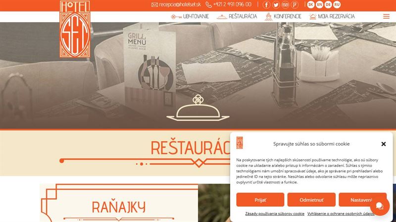 Tearoom SET reštaurácia
