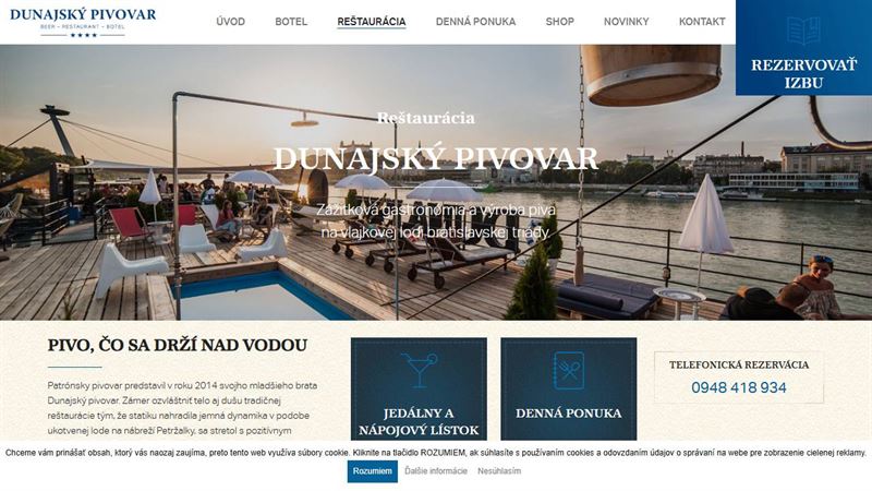 Reštaurácia Dunajský pivovar