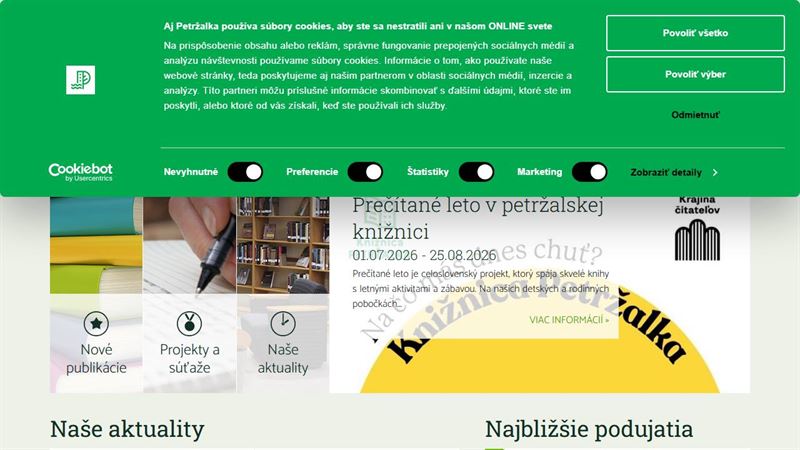 Miestna knižnica Petržalka