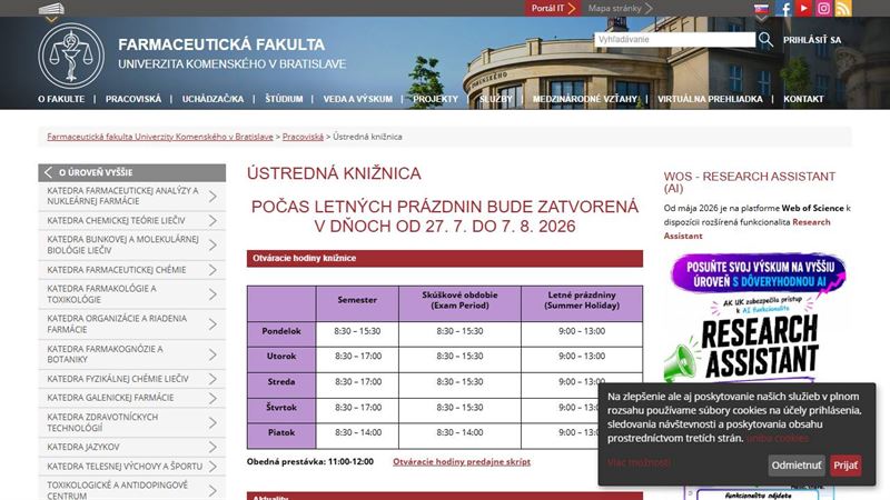 Univerzita Komenského v Bratislave