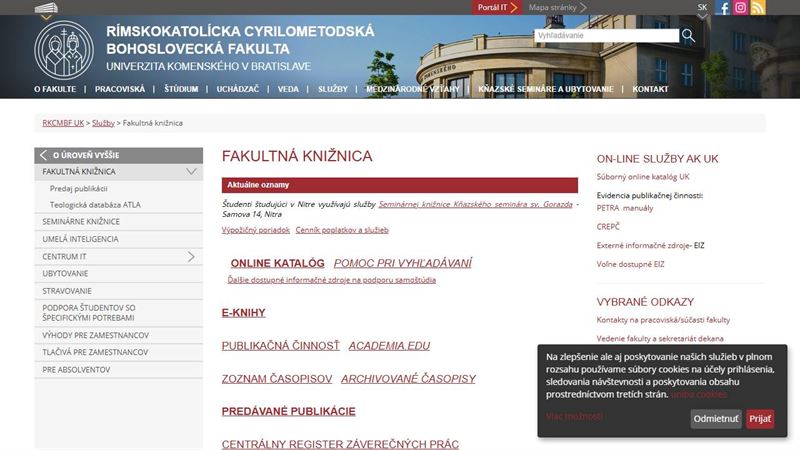 Univerzita Komenského v Bratislave