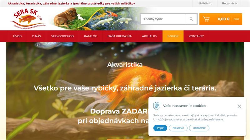 Zoomix SERA Akvaristika a chov. potreby