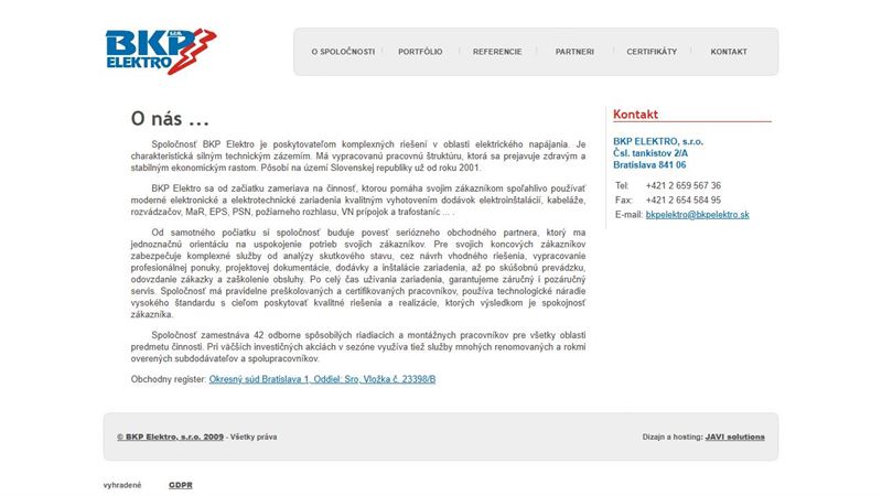 BKP Elektro s.r.o.