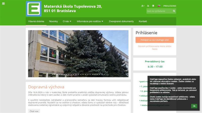 ba_node_7670687721 Materská škola Tupolevova 20