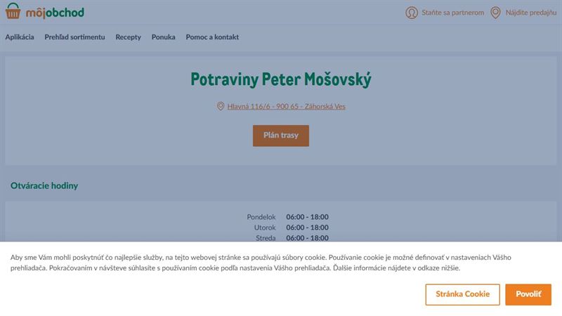ba_node_7710025822 Potraviny Peter Mošovský