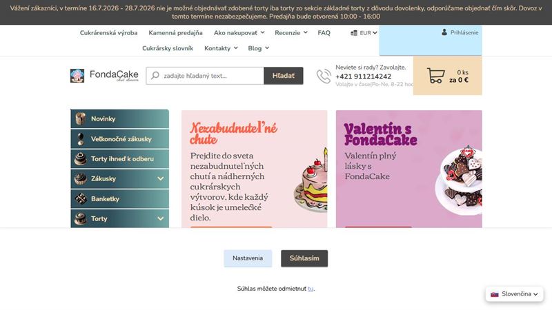 FondaCake - chuť domova