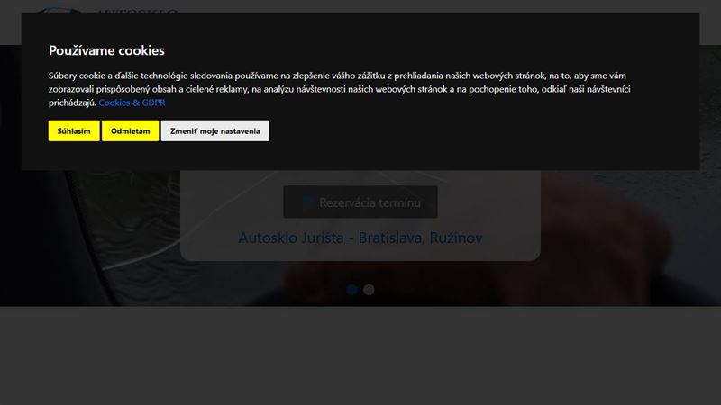 Autosklo Jurišta