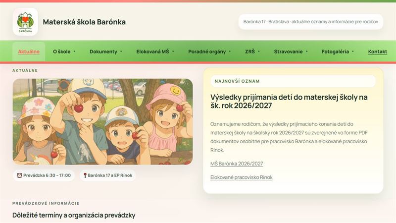 MŠ Barónka