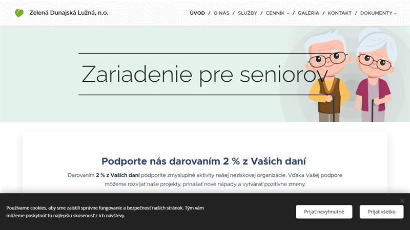 Zariadenie pre seniorov Zelená Dunajská Lužná