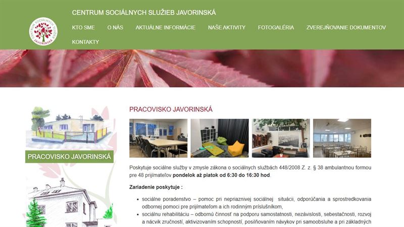 Centrum sociálnych služieb Javorinská