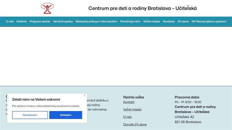 Centrum pre deti a rodiny Bratislava – Učiteľská