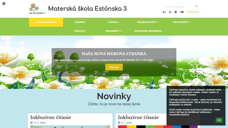 Materská škola Estónska 3