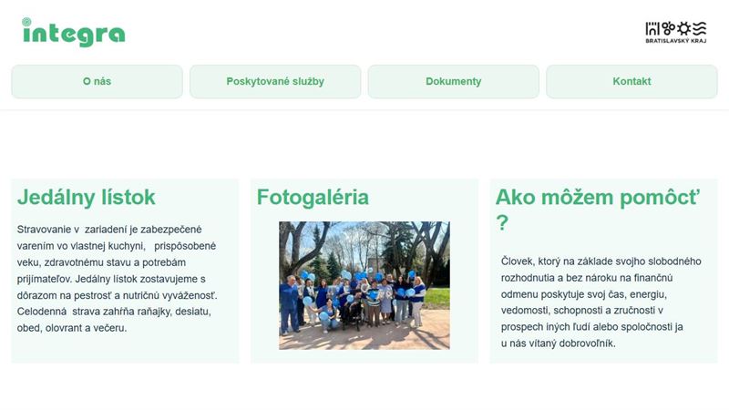 Domov sociálnych služieb pre detí a dospelých INTEGRA
