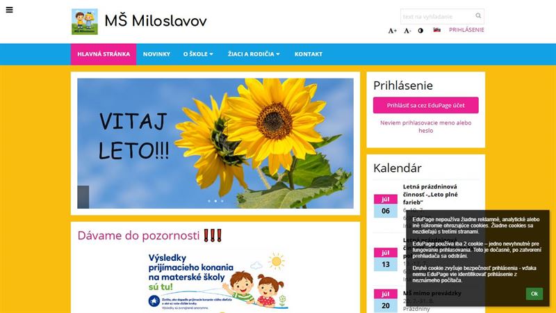 MŠ Miloslavov - Lipový park