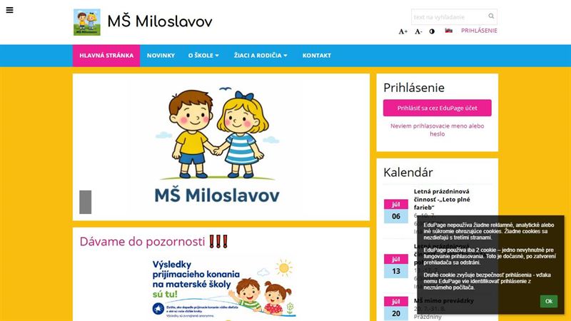 MŠ Miloslavov - Centrálna
