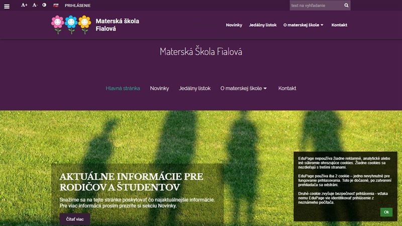 Materská škola Fialová