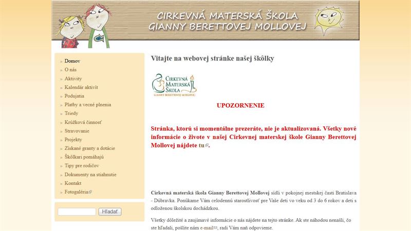 Cirkevná materská škola Gianny Berettovej Mollovej
