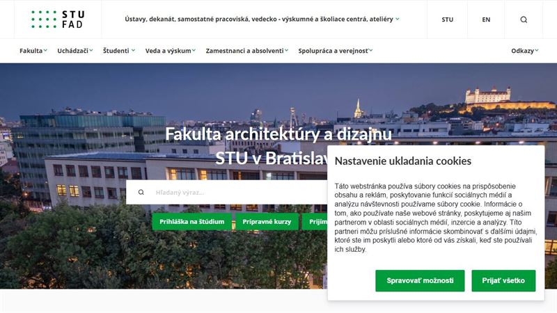 Fakulta architektúry a dizajnu STU