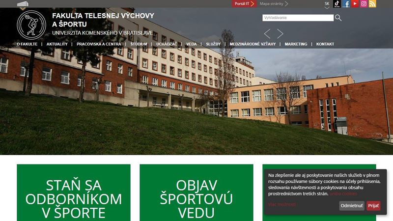 Fakulta telesnej výchovy a športu UK