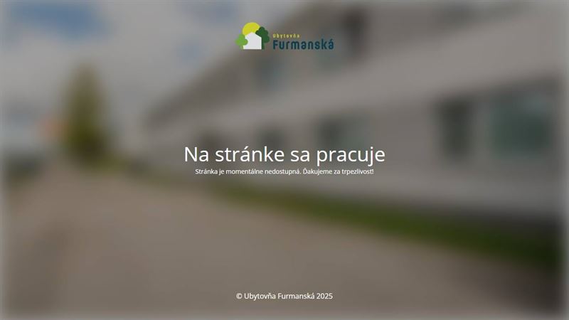 Ubytovňa Furmanská