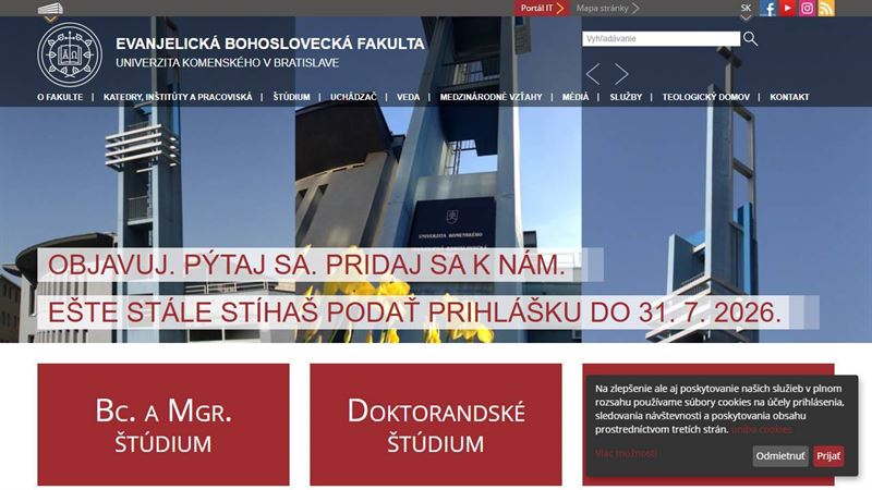 Evanjelická bohoslovecká fakulta UK