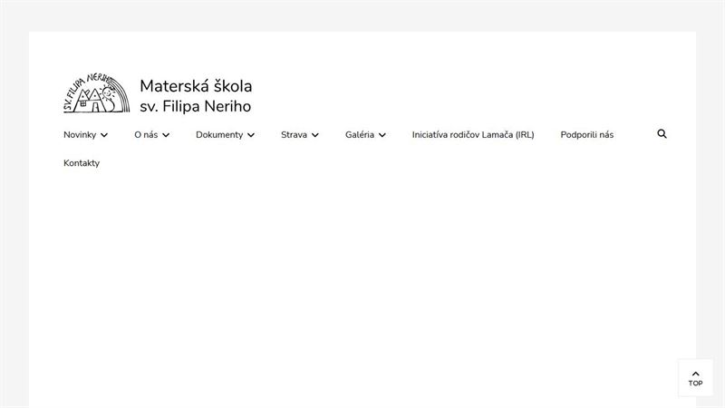 Materská škola sv. Filipa Neriho