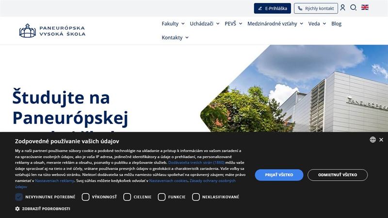 Рaneurópska vysoká škola